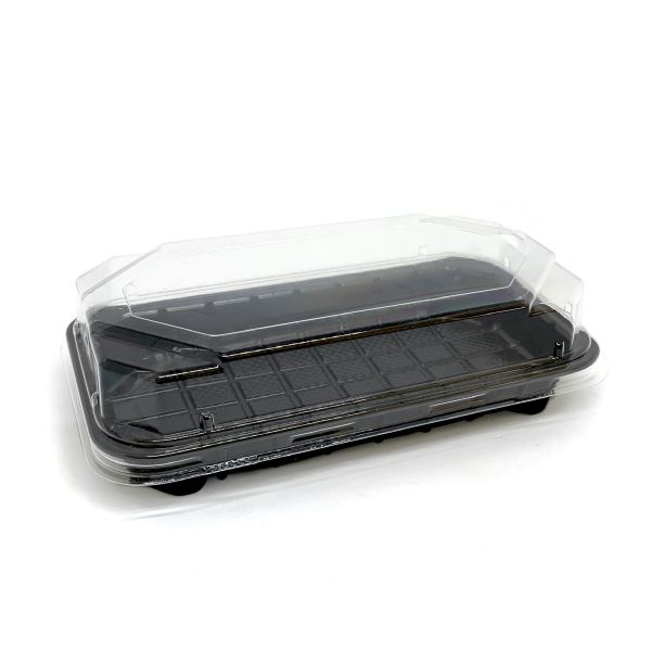 Упаковка ПС-67 дно (на 1 ролл) чорна з кришкою Упаковка ПС-67 дно (на 1 ролл) чорна з кришкою