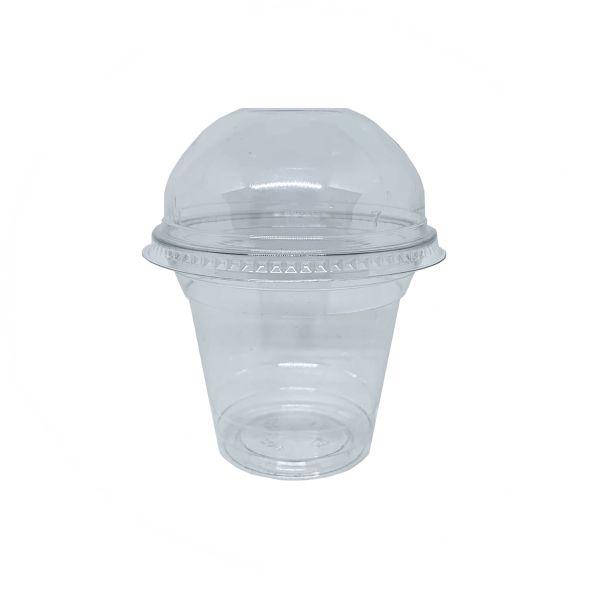 Стакан 240мл + кришка купольна без отвору