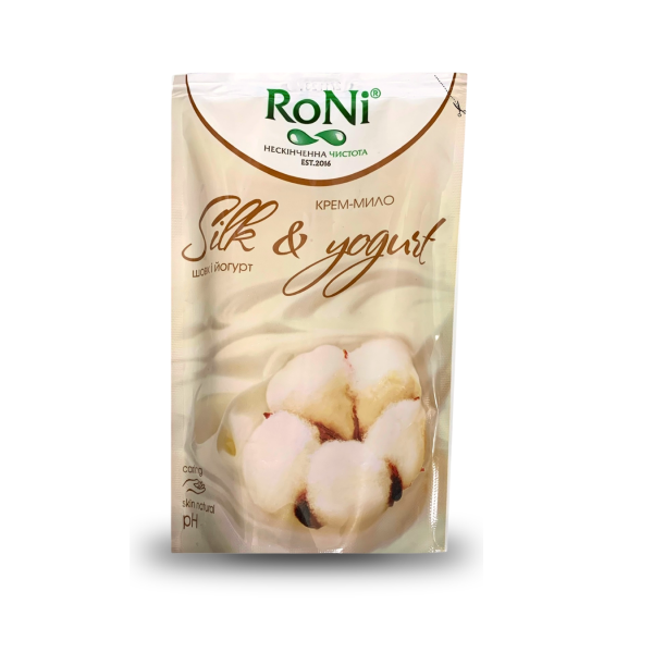 Крем-мило рідке Aloe&Yogurt з гліцерином дозатор RoNi 450мл Крем-мило рідке Aloe&Yogurt з гліцерином дозатор RoNi 450мл