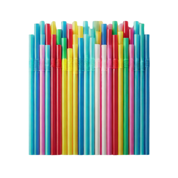 Трубочка 4.8 Микс Гофра 21см в индивидуальной упаковке 1122708